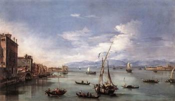 Francesco Guardi : The Lagoon from the Fondamenta Nuove